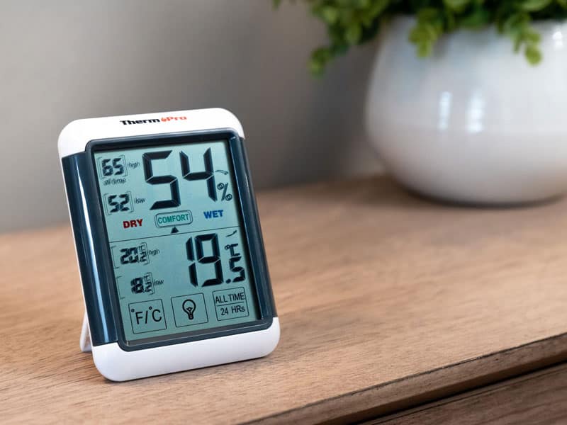 Hygrometer to Monitor Humidity Levels in Your Home