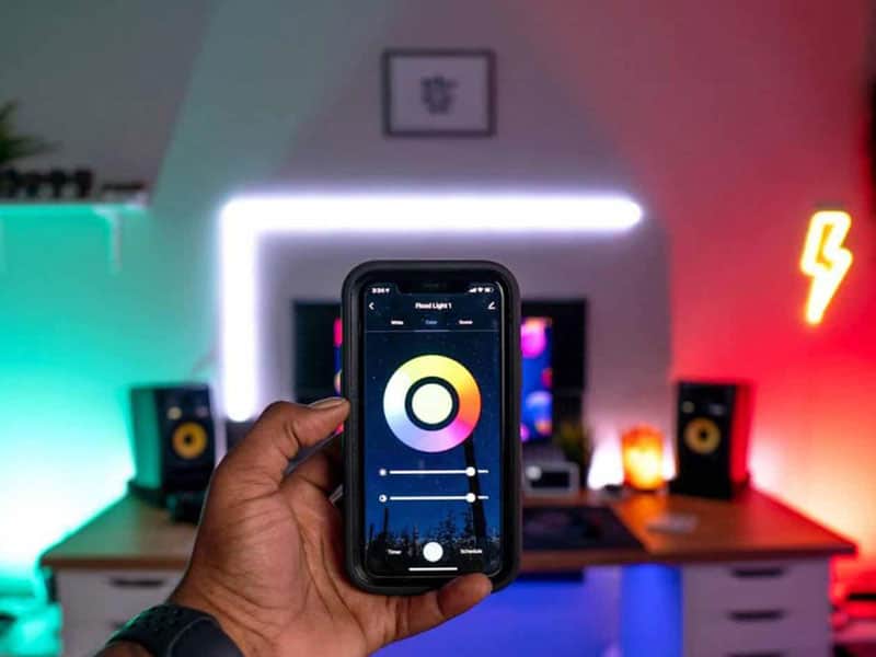 Control your LED lights using smartphone