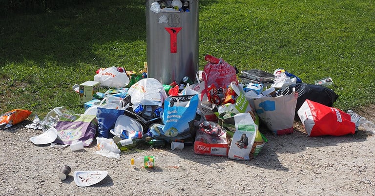 Neighbors Throwing Trash In My Yard