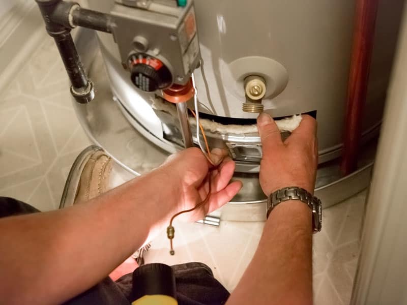 Checking Water Heater