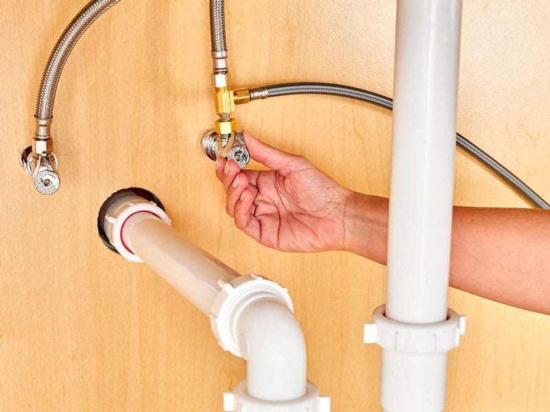 Installing A Refrigerator Water Line Across the Room