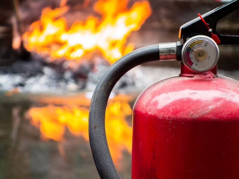 Precautions for Fire in Windy Condition