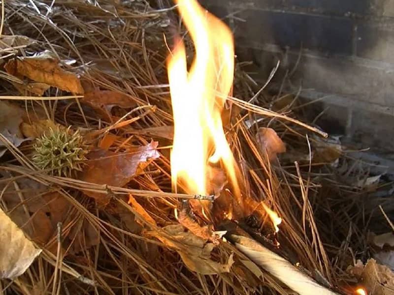 Start a Fire in Windy Condition