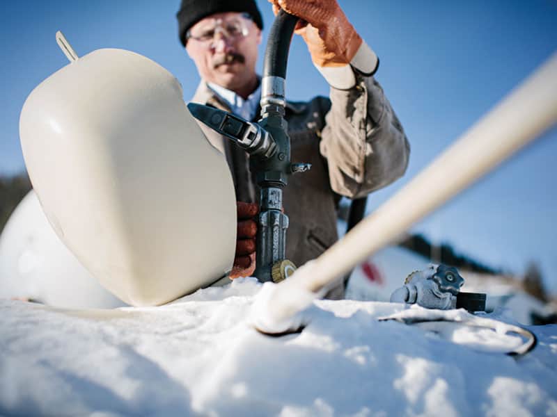 Propane Storage During Winter