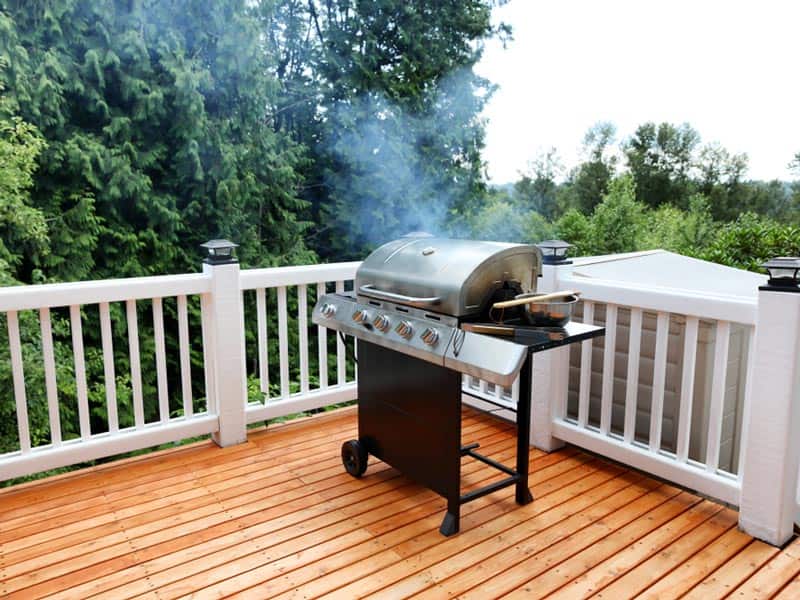 How To Protect Deck Railing From Grill