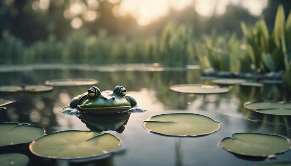 analyzing bullfrog behavior patterns