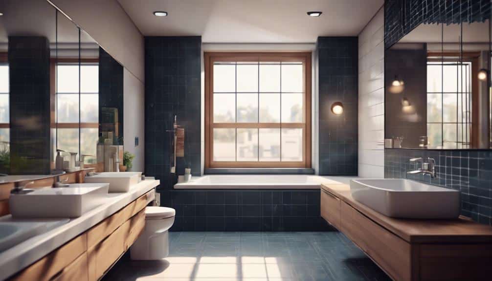 bathroom window placement guidance