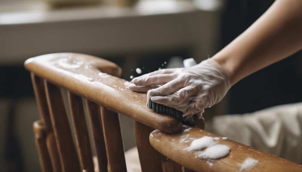 disinfect the contaminated surfaces