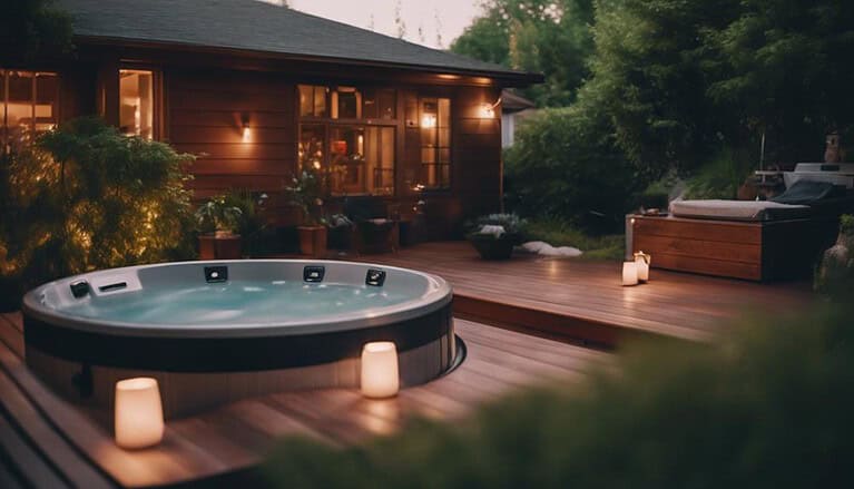 hot tub placement guidelines