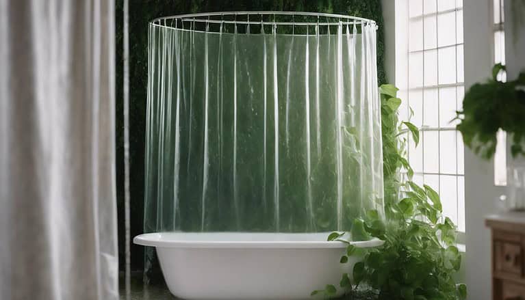 safe eco friendly shower liner
