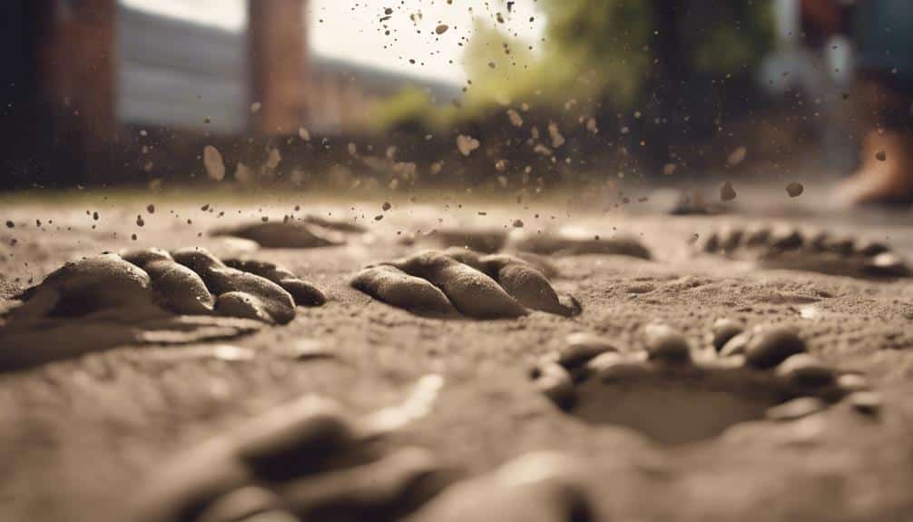 sand for reducing mud