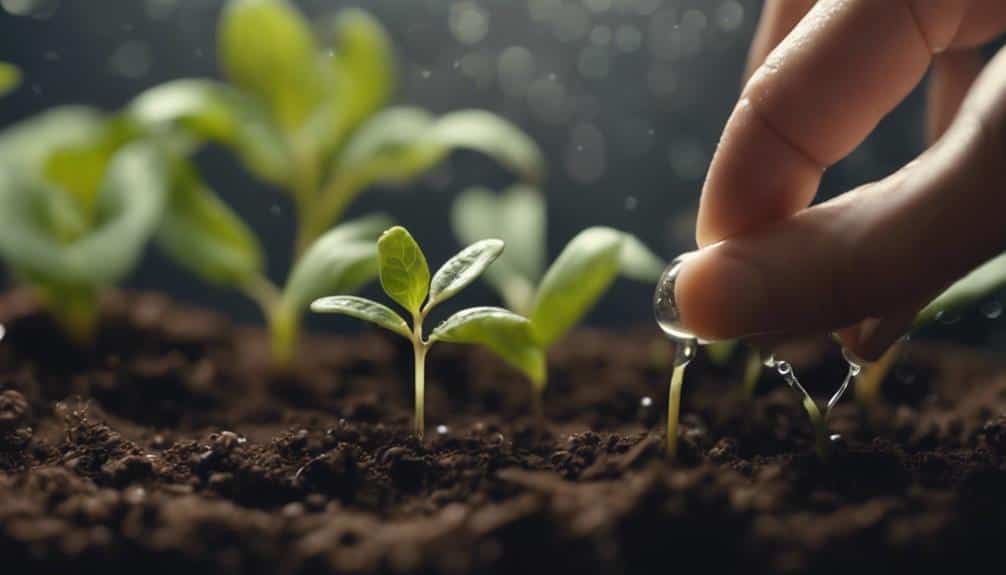 monitoring soil moisture levels