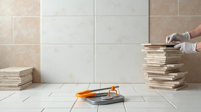 bathroom tiling time estimates