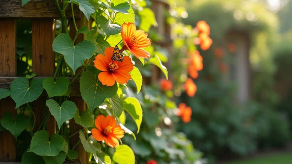 colorful vine plant flowers