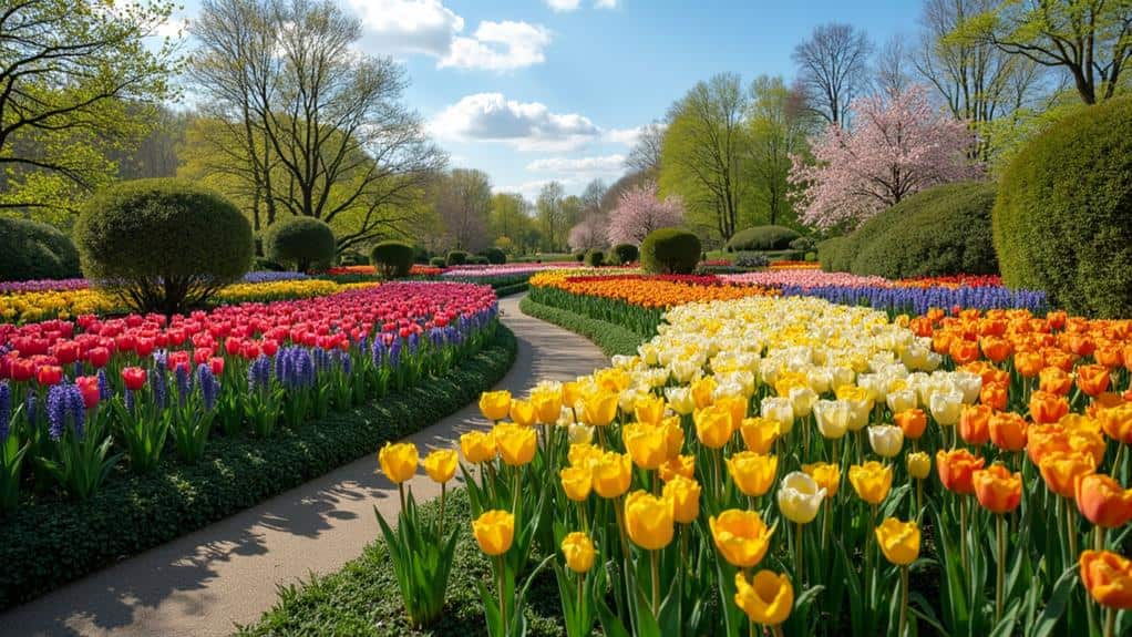 keukenhof gardens bulb planting tips