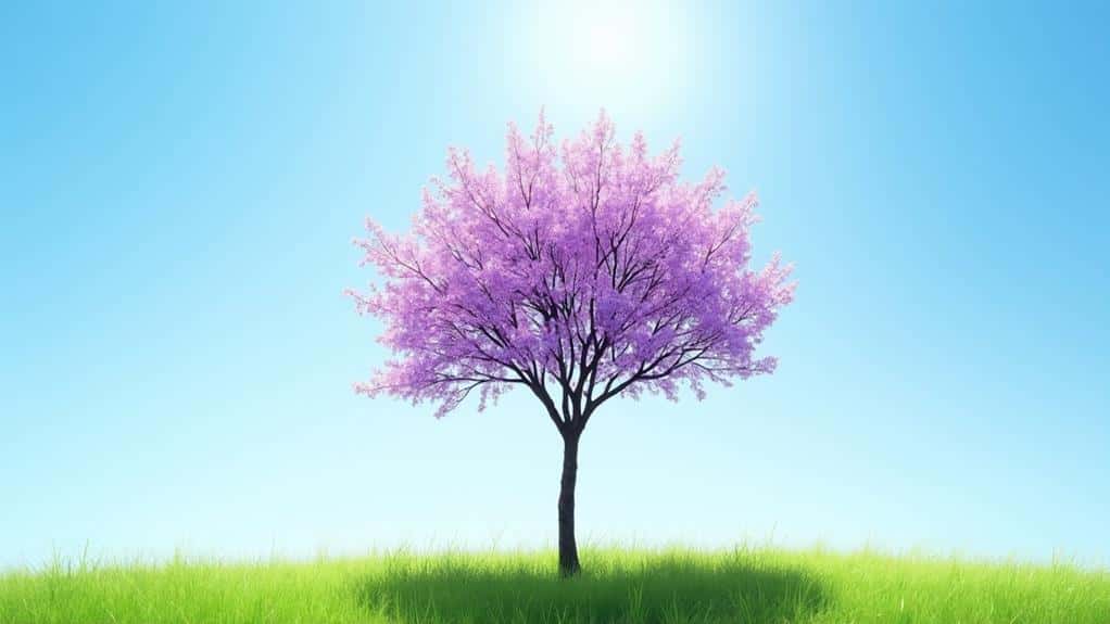 selecting your purple tree