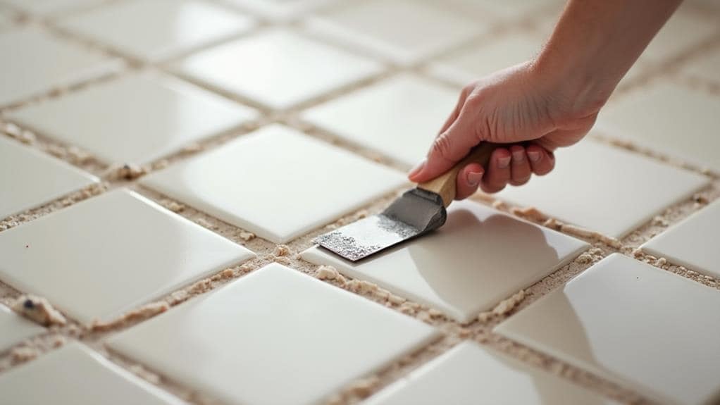 tile adhesive drying time