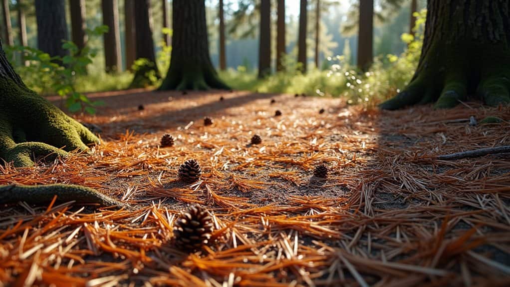 pine needles scientific properties