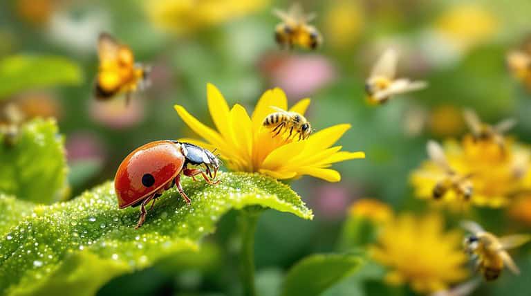 beneficial insects for gardens