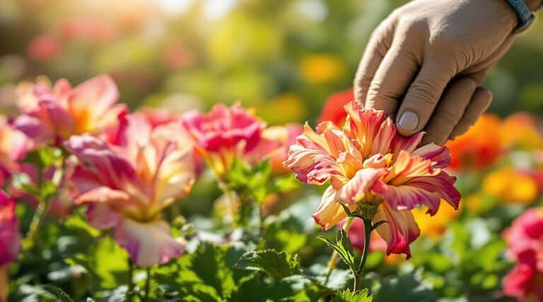 continuous blooms from deadheading
