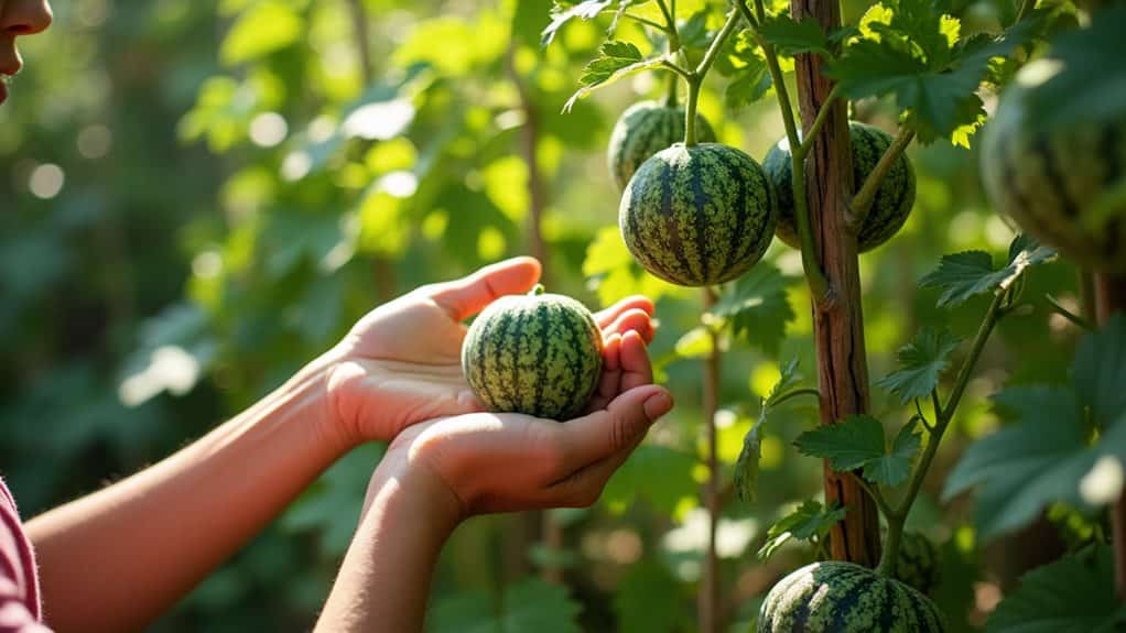 cucamelon harvesting techniques explained