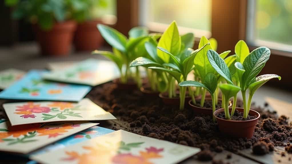 planting seeds and seedlings