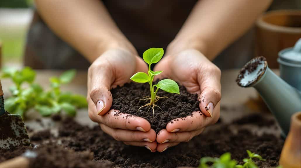 seedlings repotting step guide