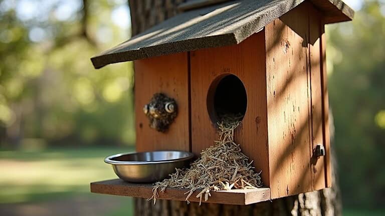 birdhouse care for happiness