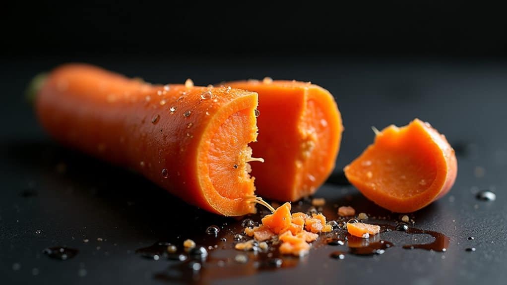 carrot quality deterioration factors