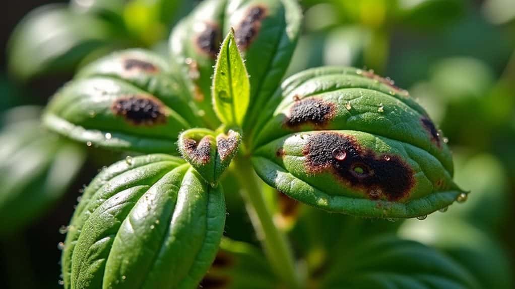 healthy basil growing tips