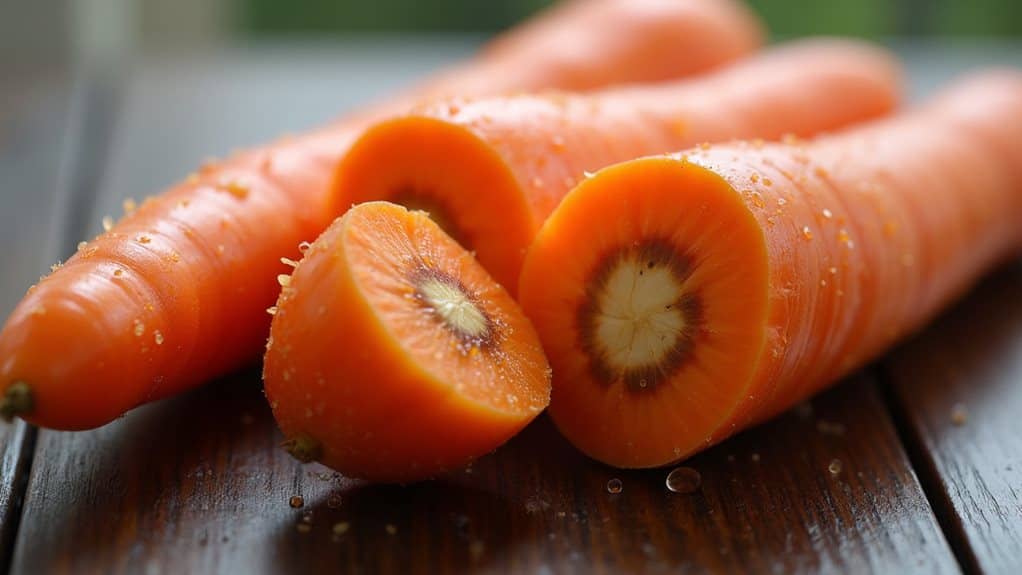 irrigation s impact on carrots