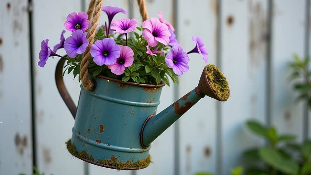 repurposed garden container ideas