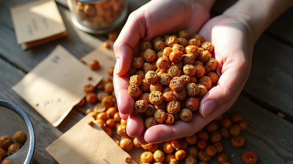 saving garden seeds efficiently