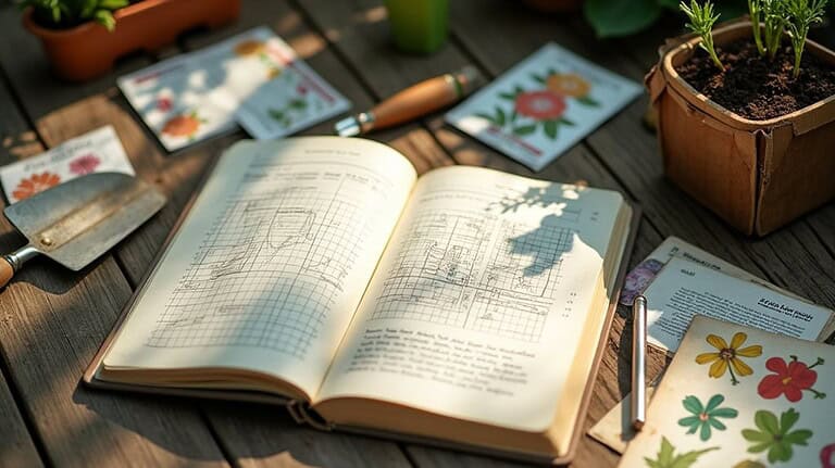seasonal garden bed planning
