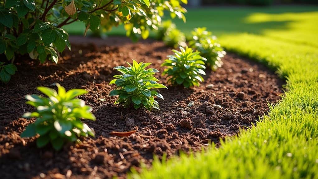 spring garden bed rejuvenation