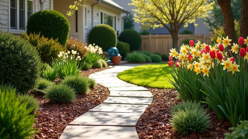 successful spring garden cleanup