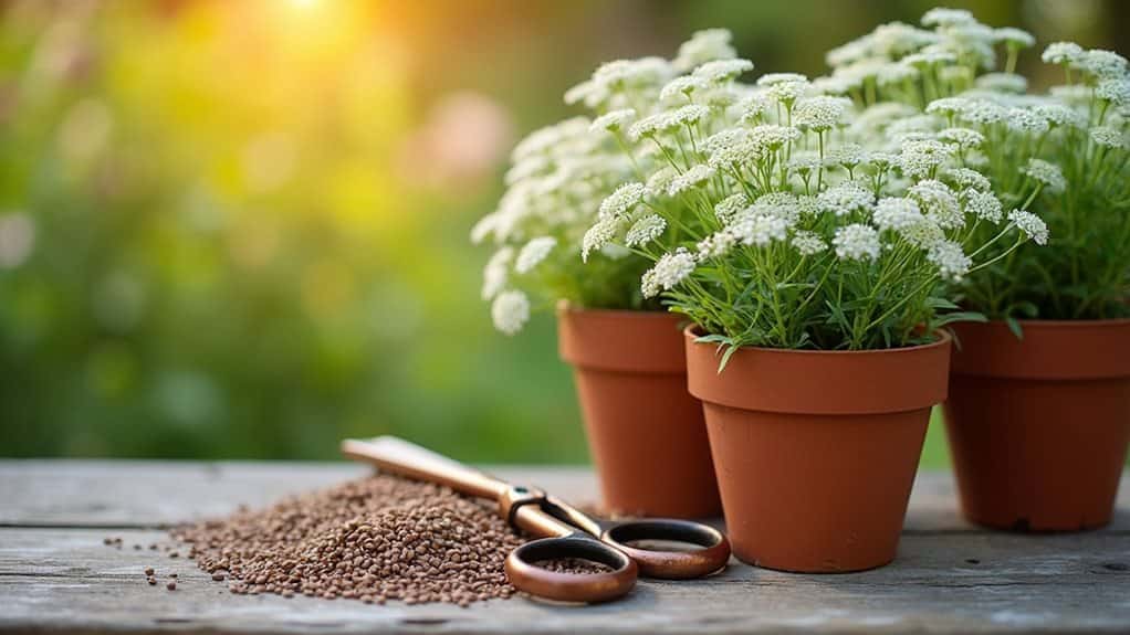 sweet alyssum harvesting techniques