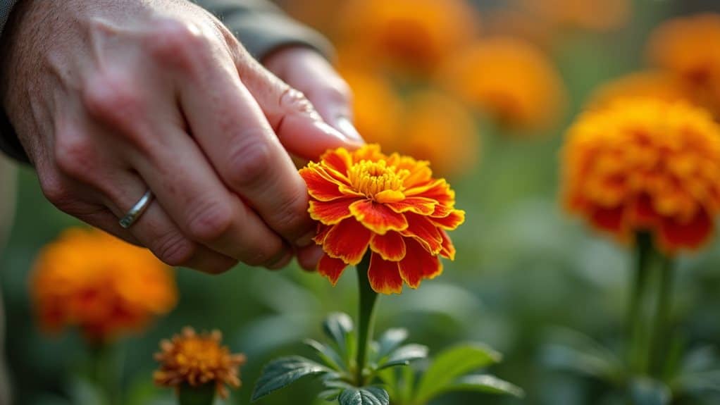 deadheading promotes continuous blooms