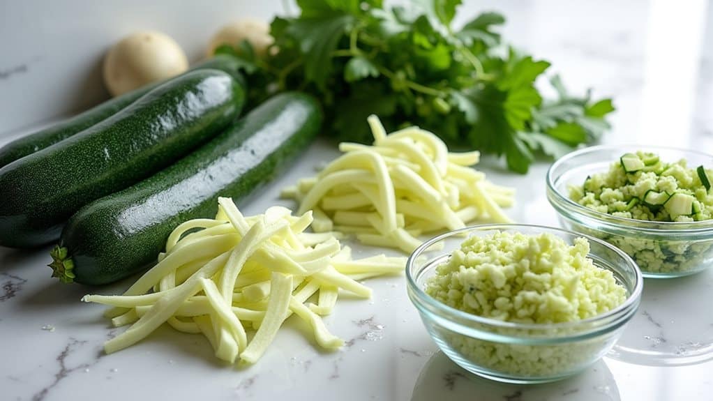freeze zucchini for storage