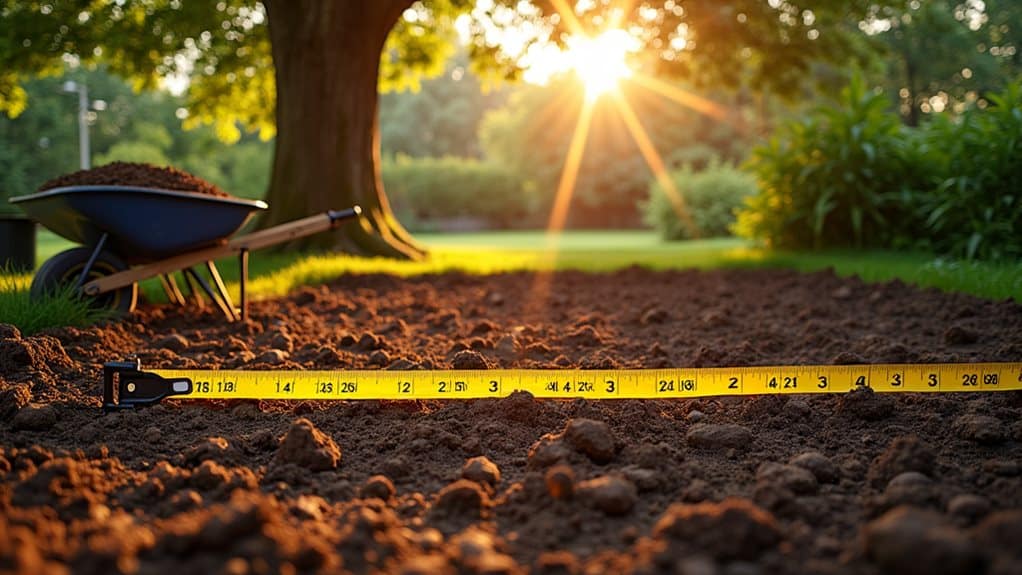 ideal flower bed location