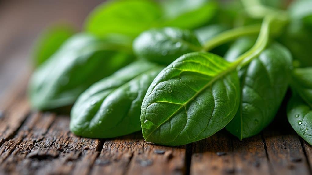 nutrient dense camping spinach