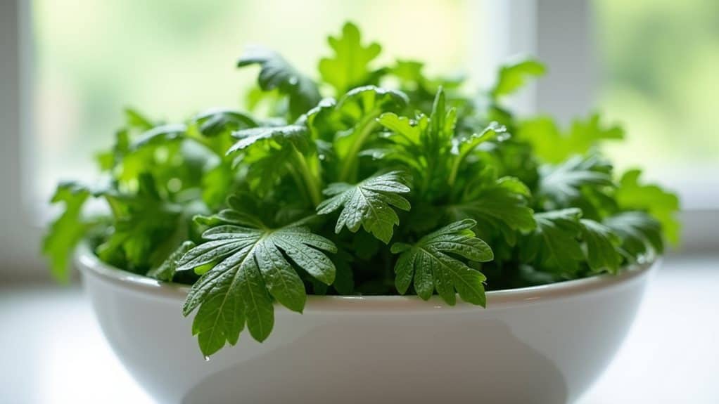 peppery arugula enhances dishes