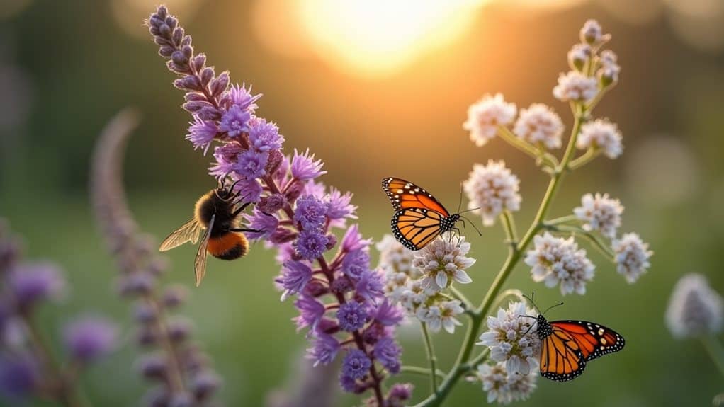 pollinator friendly shrub selection