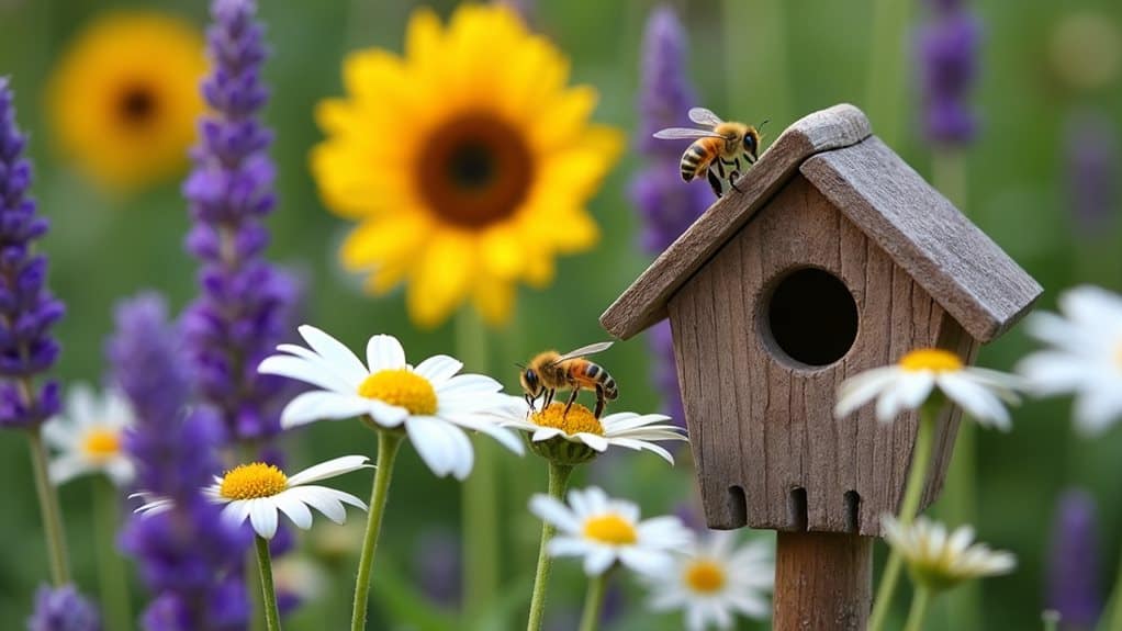 pollinator habitat and shelter