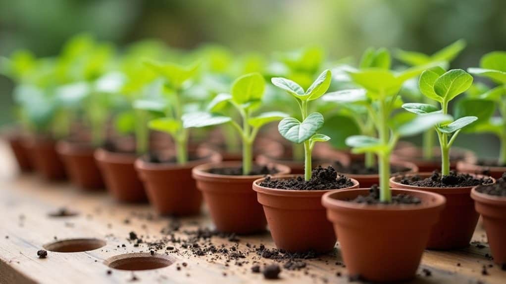 proper container and soil
