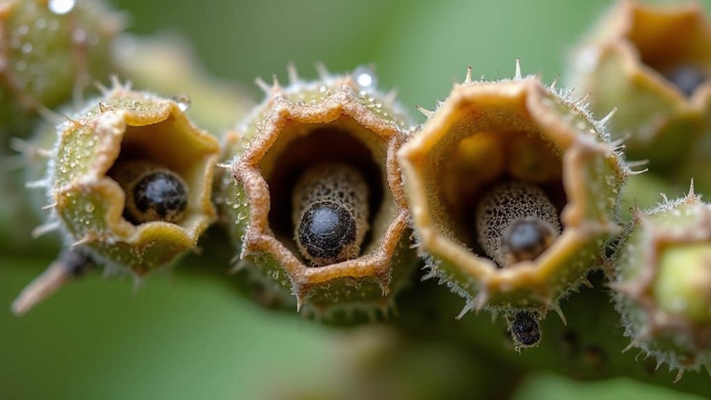 shrub stems housing solitary bees