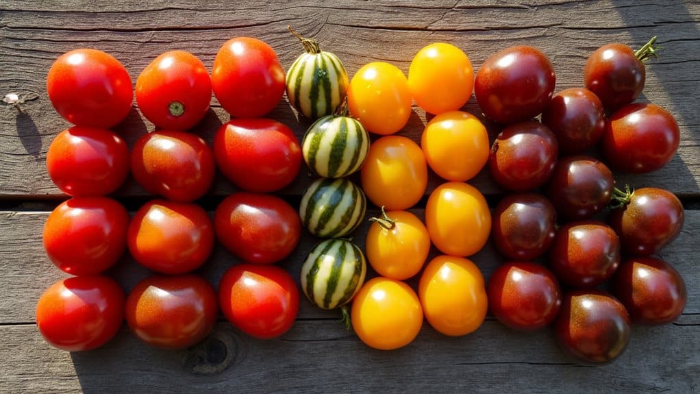 sweet juicy cherry tomatoes