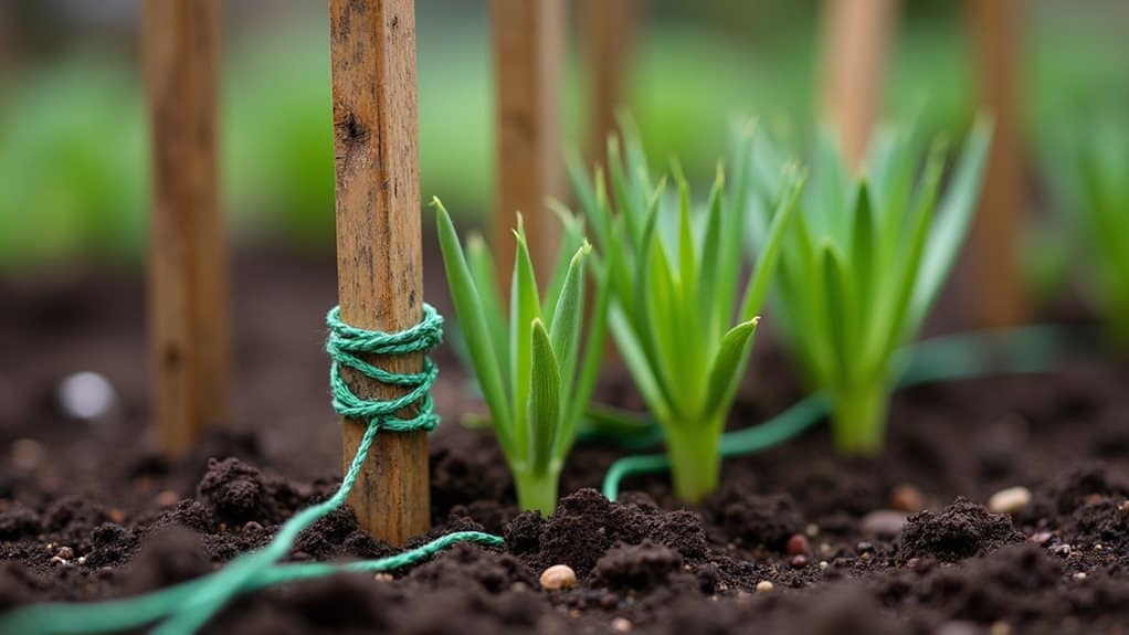 timing peony support installation