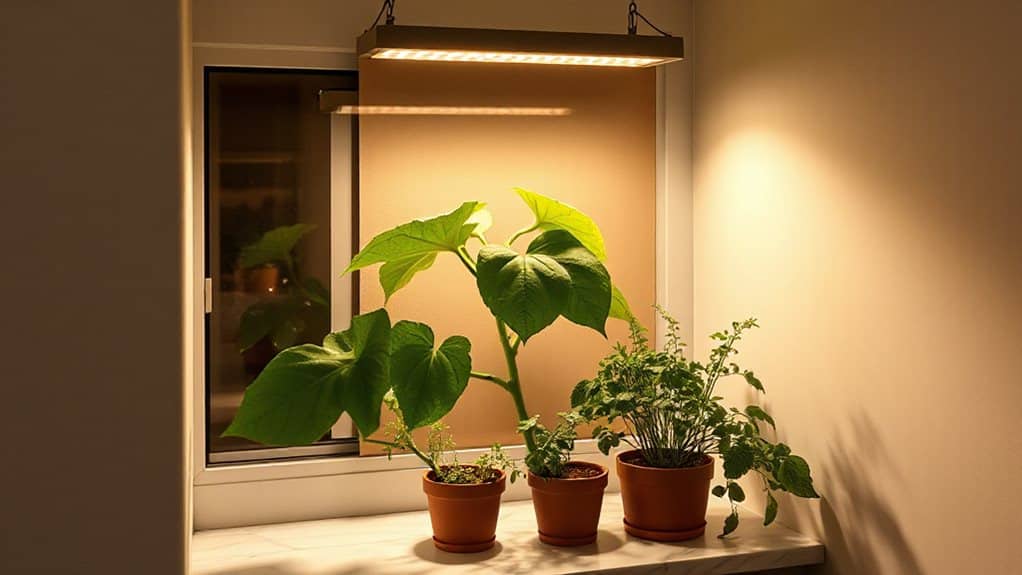 adjustable compact blue red spectrum