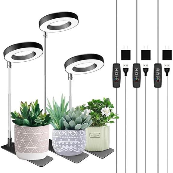 Plant Grow Light with Adjustable Spectrum & Timer
